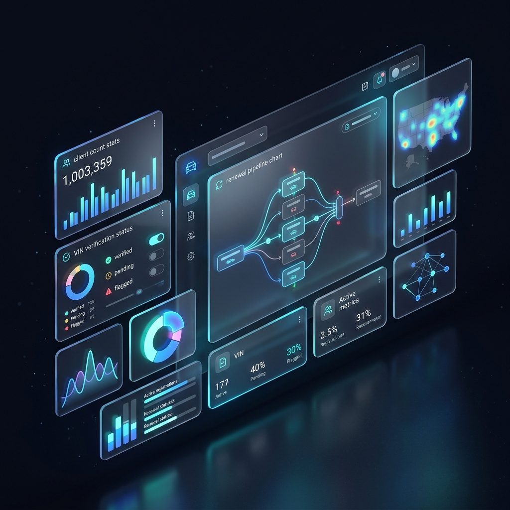 RegiManager Dashboard