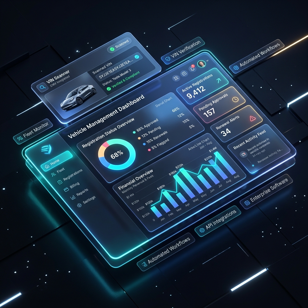 RegiManager Enterprise Dashboard